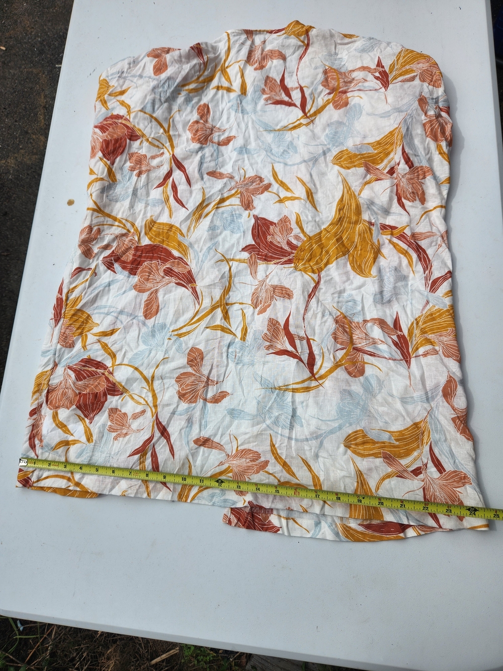 Cynthia Rowley Floral Linen Blend Kimono Cover Up One Size NWT - Picture 6 of 8